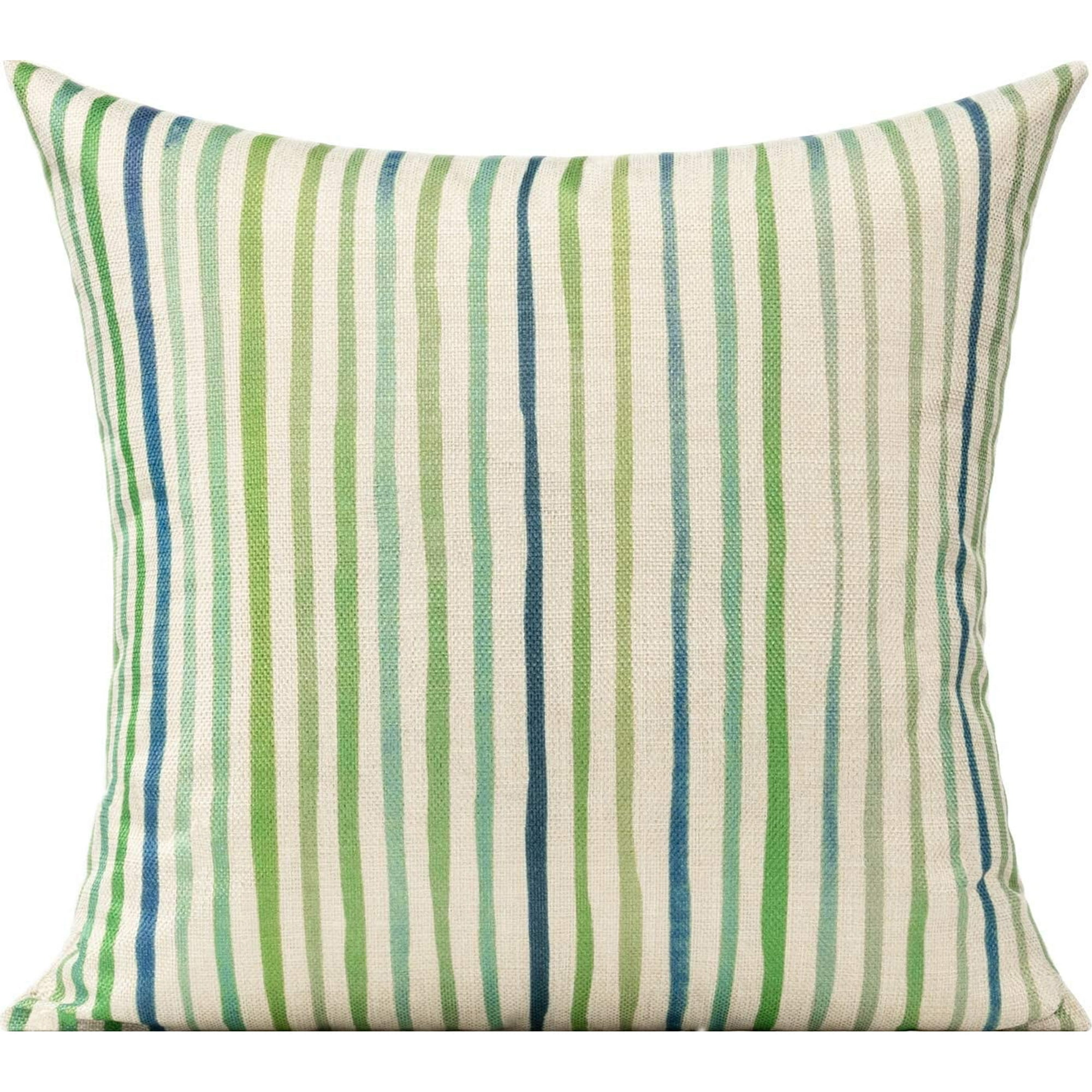 Outdoor Throw Pillow Covers For Patio Funitures For Porch Bench 18 X 18 Set Of 4 Summer Tropical Forest Summer Green Decor Accent Pillows Cushions