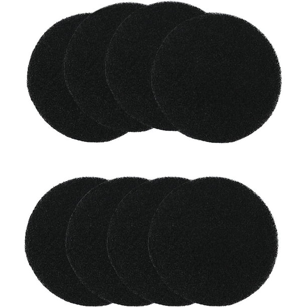 Lot De 8 Filtres À Compost Ronds, Filtre À Charbon Actif Pour Bacs À Compost, Convient Aux Bacs À Compost Jusqu'à 17 Cm De Diamètre.