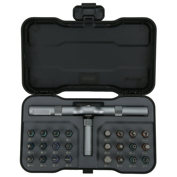 Ratchet Screwdriver Set 24-in-1 Bit Multipurpose Repair Tool Manual Hardware With Handle Rs1