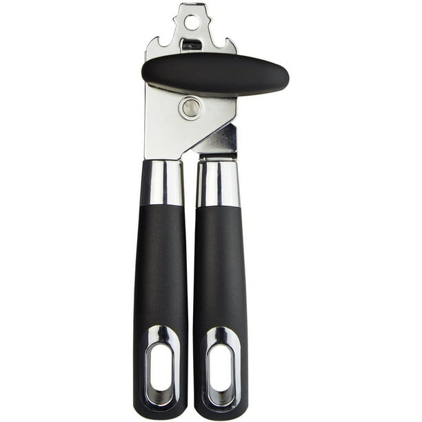 Manual Can Opener – 3-in-1 Stainless Steel Can Opener With Ergonomic, Non-slip Handle And Secure Grip