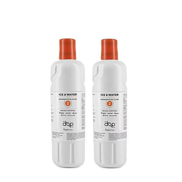 Hongchun Lot De 2 Filtres (edr2rxd1) Pour Réfrigérateur, Filtre À Eau Pour Réfrigérateur