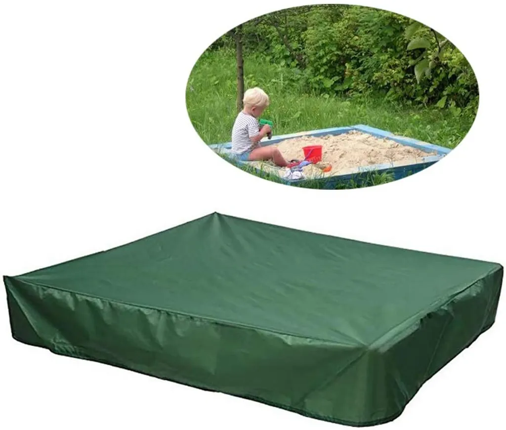 Sandkasten-abdeckung Mit Kordelzug Wasserdichte Staubdichte Sandkasten-abdeckung Abdeckplane Schutzplane Verschiedene Größen (180 180)