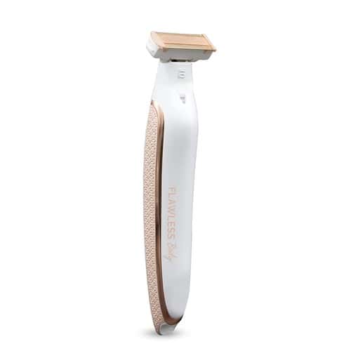 Flawless Body Rasoir Et Tondeuse Rechargeable Pour Femme, Blanc/or Rose