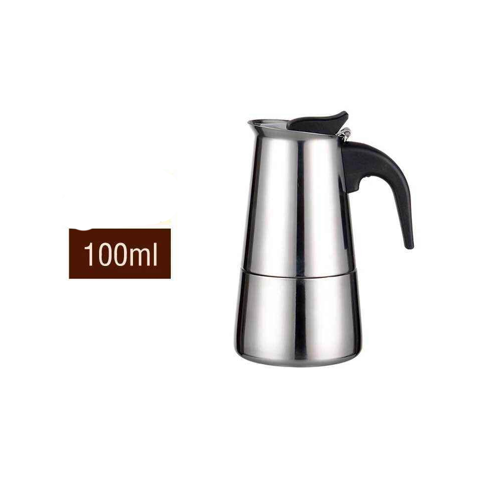 Machine À Café Expresso À Induction Neuve, Cafetière Italienne Compatible Avec Toutes Les Sources De Chaleur, 100 Ml
