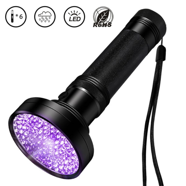 Lampe Torche Uv À 100 Led - Grand Modèle