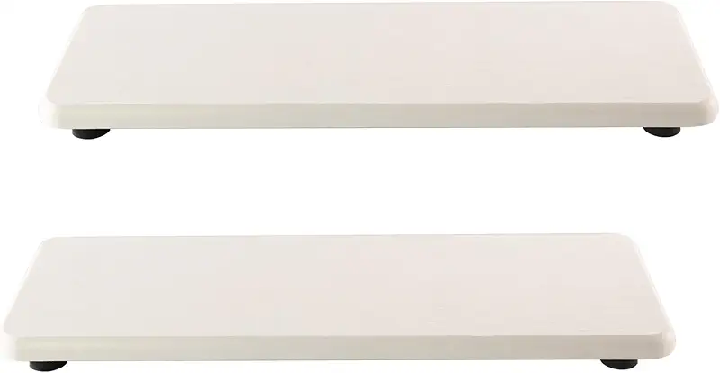 Stuks Absorberende Stenen Trays - Badkamer Wastafel Trays - Diatomeeënaarde Trays - Keuken Zeepbakje Handzeephouder Mat