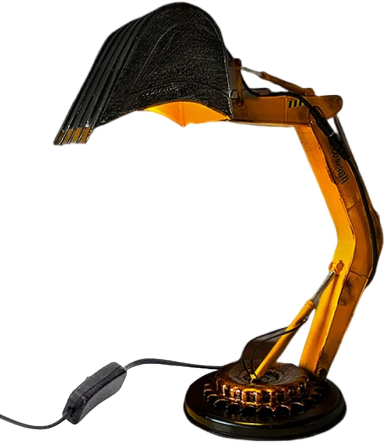 Lampe De Bureau Excavatrice Pour Enfant, Veilleuse Led Chantier, Lampe De Chevet Décorative Robuste
