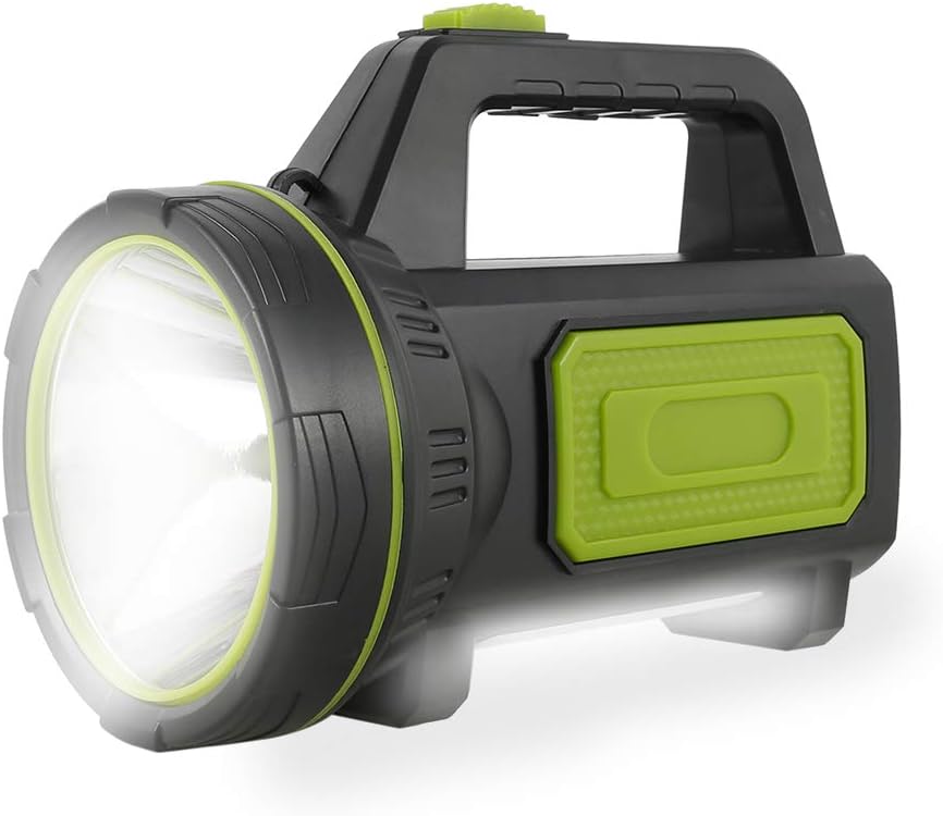 Lampe Torche Led Ultra-puissante Rechargeable Par Usb Avec Éclairage Latéral