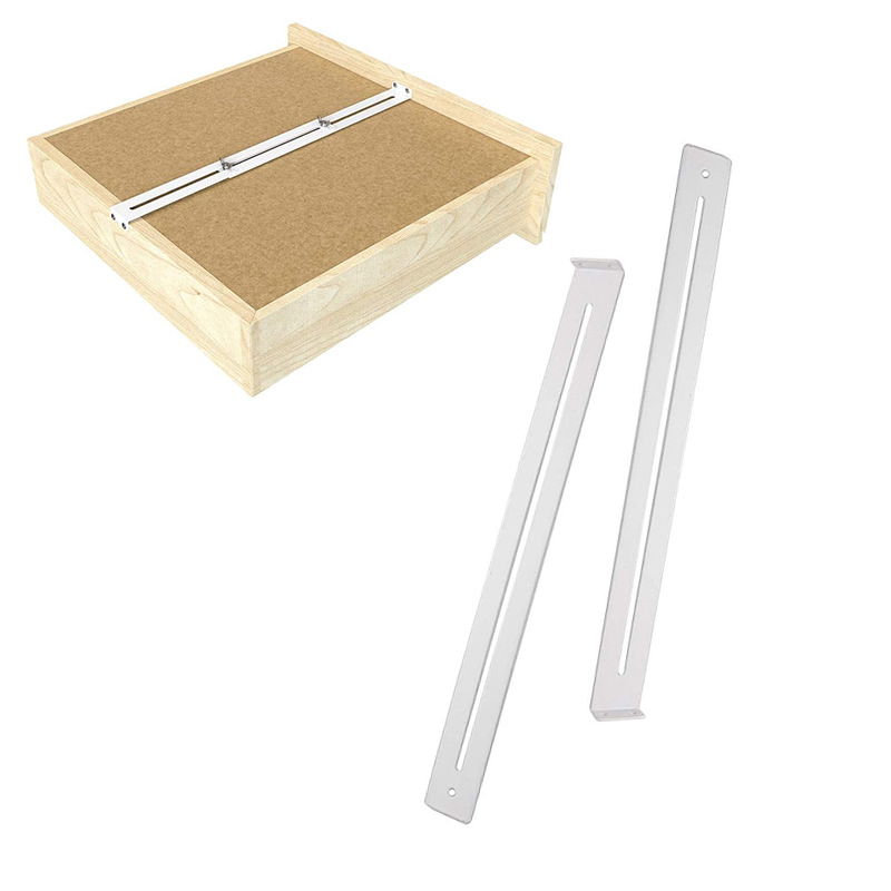 1pcs Kits De Réparation Pour Tiroirs En Bois, Mdf Ou Panneaux De Particules. Matériaux De Renforcement Pour Meubles