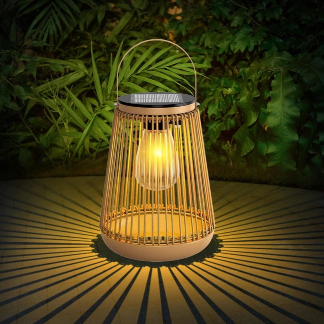 Lampes Solaires D'Extérieur Pour Jardin, Lanterne Solaire Suspendue En Métal, Décoration Étanche Pour Extérieur, Patio, Cour, Porche, Pelouse, Jardin (sku Produit : 96643786 Sku Offre : Mkh25.7.14-7)