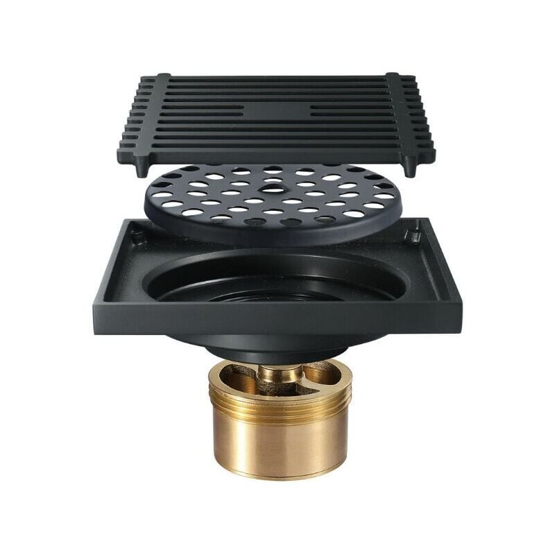 (15x15cm) Siphon Douche À L'Italienne Siphon De Sol Grand Siphon De Sol Extérieur Acier Inoxydable 304 Grand Format Extérieur (ugs Produit : 93626771 Ugs Offre : 1031dl15)