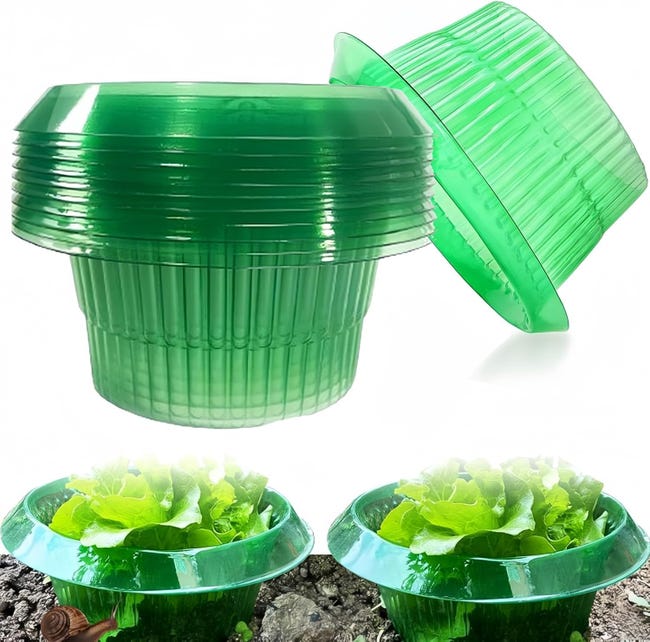 Lot De 12 Colliers Anti-limaces En Plastique, 20 Cm X 12 Cm, Pour Plantes De Jardin (sku Produit : 96550175 Sku Offre : Mkh25.7.2-9)