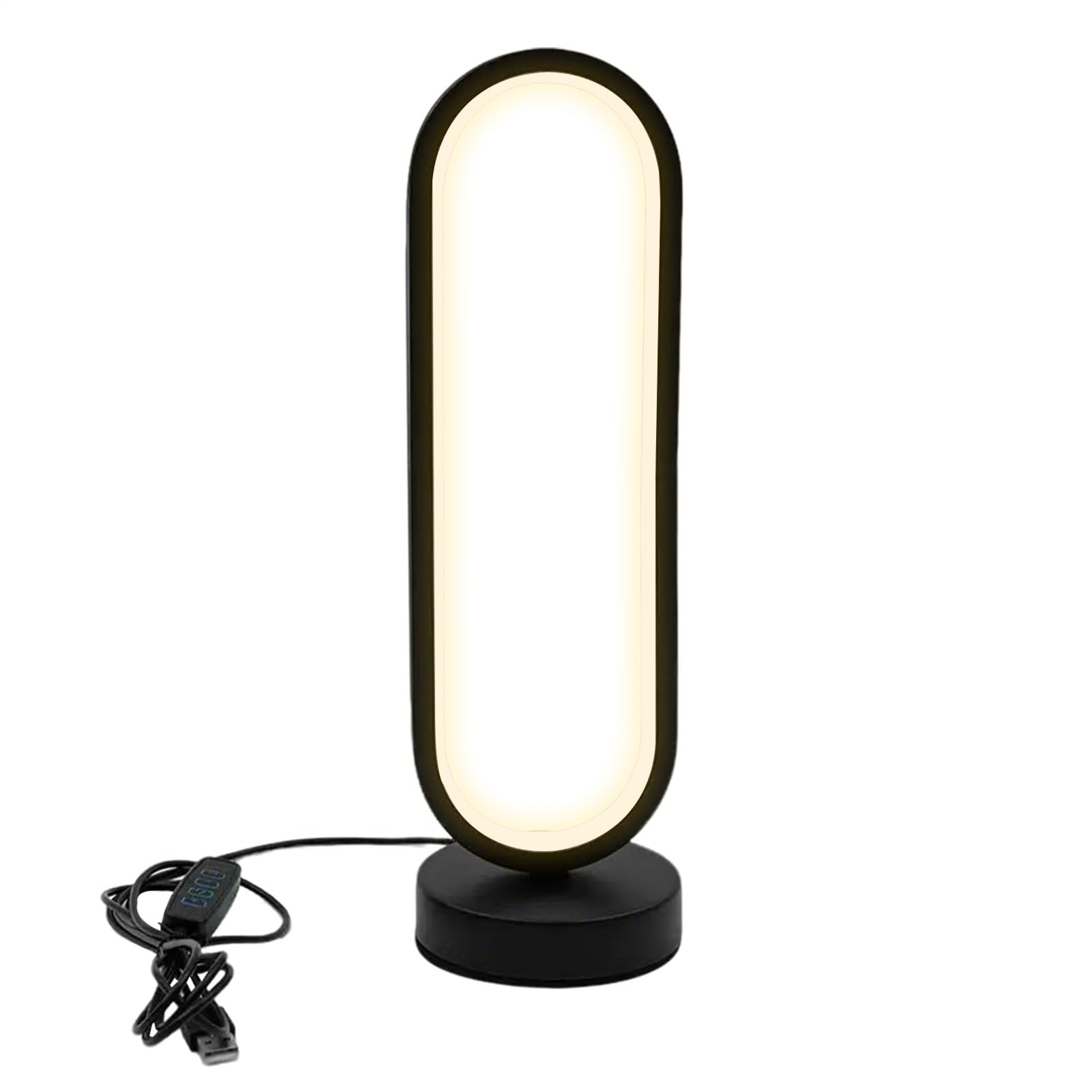 Lampe De Table Moderne Avec Charge Usb Éclairage Led Réglable Pour Bureau,lecture,chambre,salle De Bain,hôtel,jardin Et Couloir
