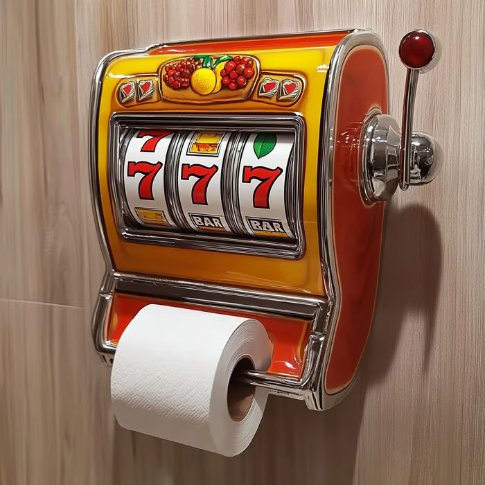 Machine À Sous Porte-rouleau De Toilette Distributeur Automatique Porte-papier De Toilette