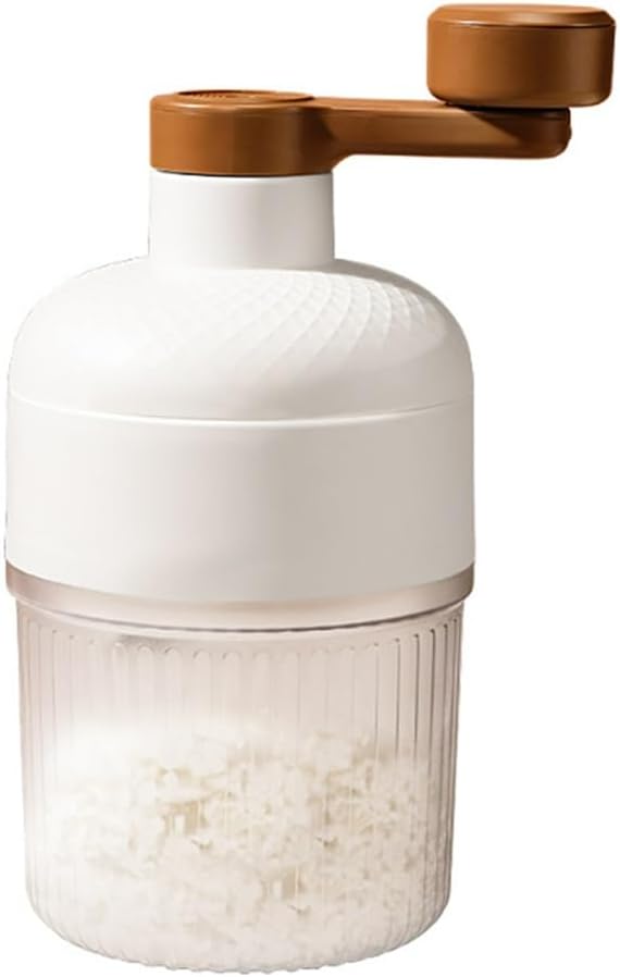 1 Pièce - Broyeur À Glace Manuel - Comprend 1 Bac À Glaçons - Usage Domestique - Petit - Glace Pilée - Idéal Pour Les Smoothies - Broyeur À Glace - Convient Pour Une Utilisation Manuelle, Les Smoothie
