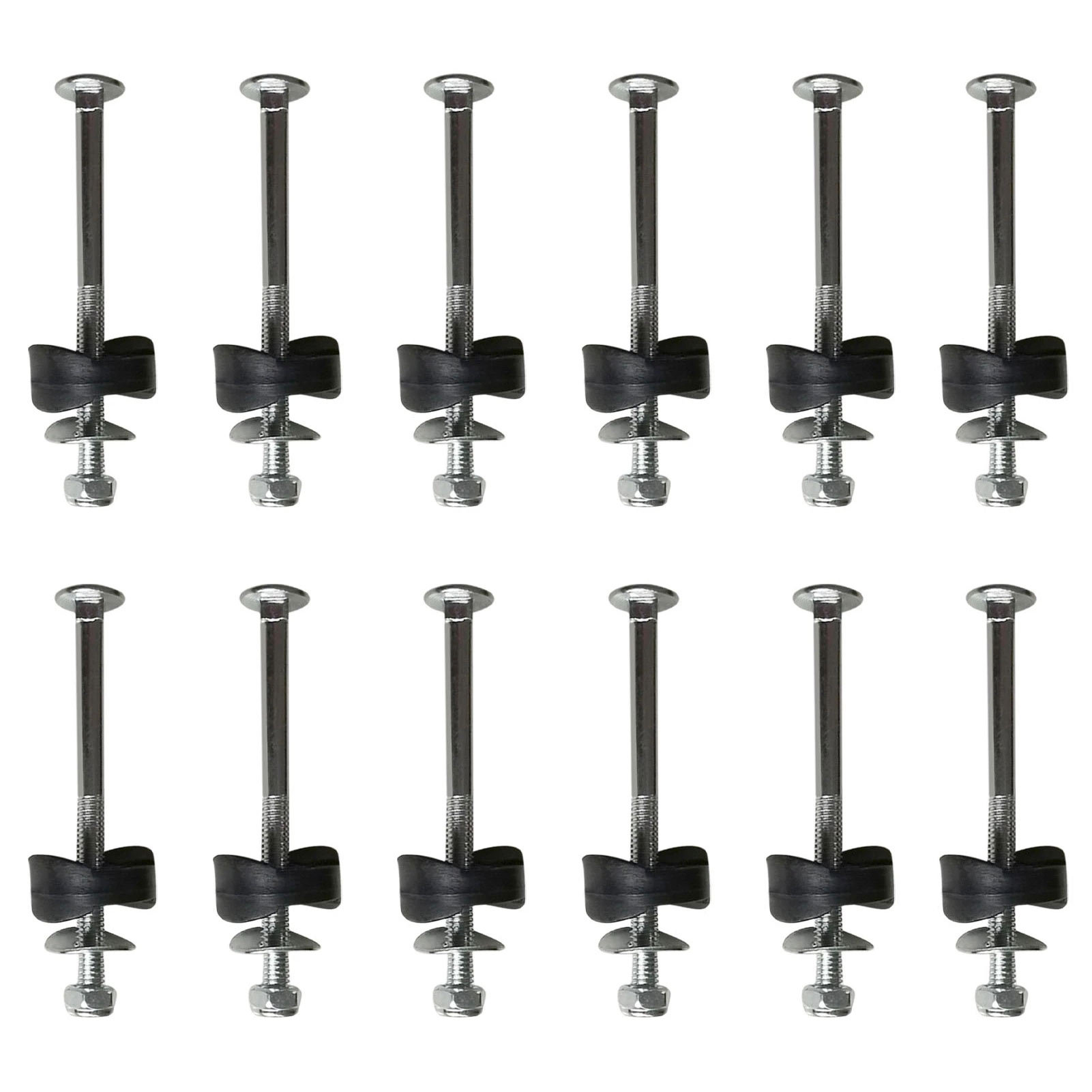 12 Set Trampoline Screws, Trampoline Fastening Screws, Galvanized Steel Trampoline Screws Fastening, Trampoline Accessories For Large Trampoline And Small Trampoline