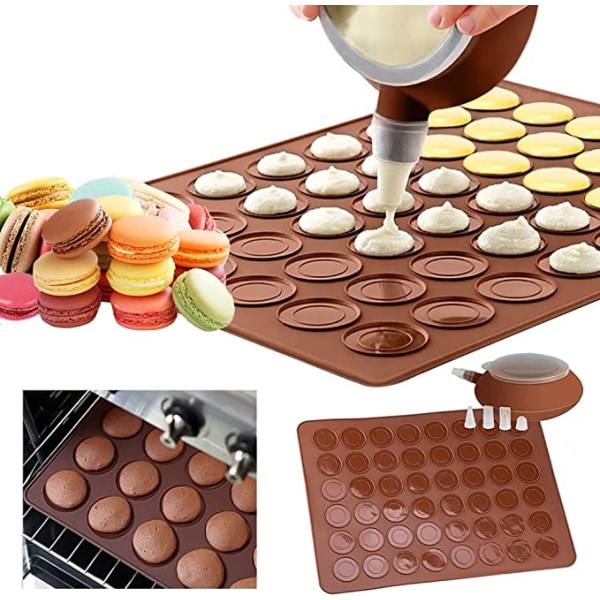 Ensemble De Moules En Silicone Pour Macarons