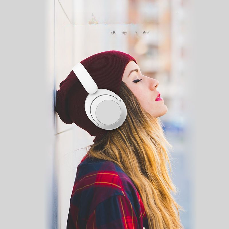 Casque Bluetooth, Casque Bluetooth Sans Fil Explosif, Longue Durée De Vie, Pliable, Basses Profondes