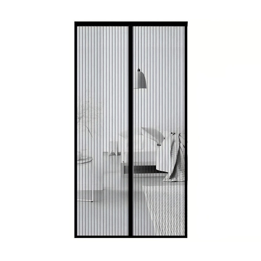 Moustiquaire Avec Fermeture Magnétique Pour Porte Et Fenêtre, Rideau Antimoustiques Robuste - 100 X 220 Cm