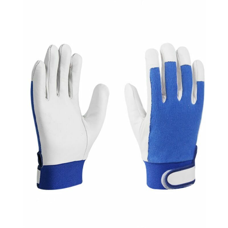 Choyclit Gants De Soudage, Gant En Cuir Résistant À La Chaleur Pour Soudeur Tig/griller/barbecue/four/cheminée/poêle À Bois (2 Paires) T Audace
