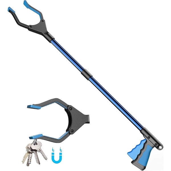 Pickup Toolstélescopique Grapletrash Grip, 81 Cm De Long Avec Une Poignée Magnétique Étroite, 90 Longueurs De Longueur Pour Le Support