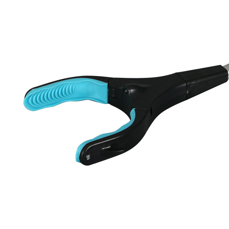 Choyclit Pince Ramasse Objet Pince Telescopique Avec Phare, Pince Pliable De Mâchoire Antidérapante Tête Rotative À 90° Ramassage Pliable Pour La Collecte Des Ordures