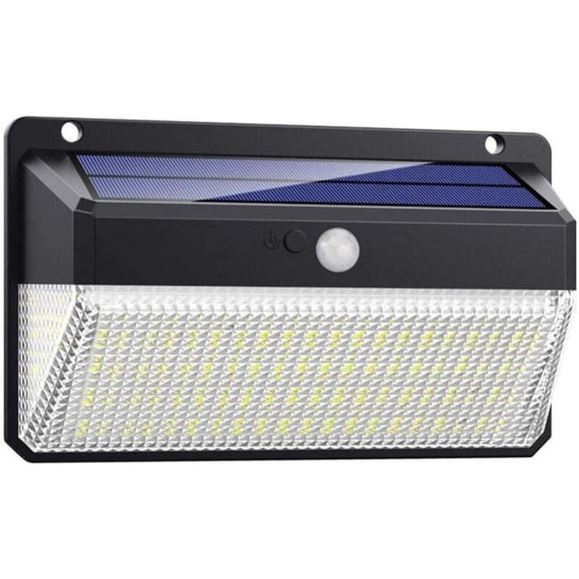 Projecteur Solaire Détecteur De Mouvement 228 Pcs Led 2000 Lumens