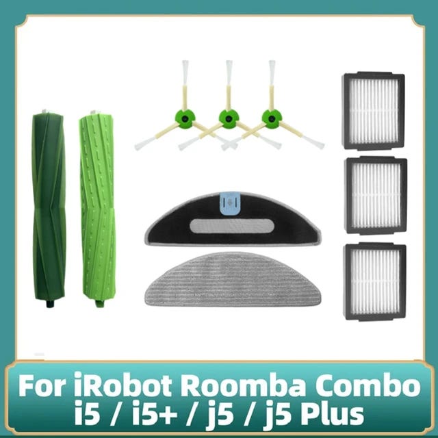 Accessoires Pour Aspirateur Robot Irobot Roomba Combo I5/i5+/j5/j5plus
