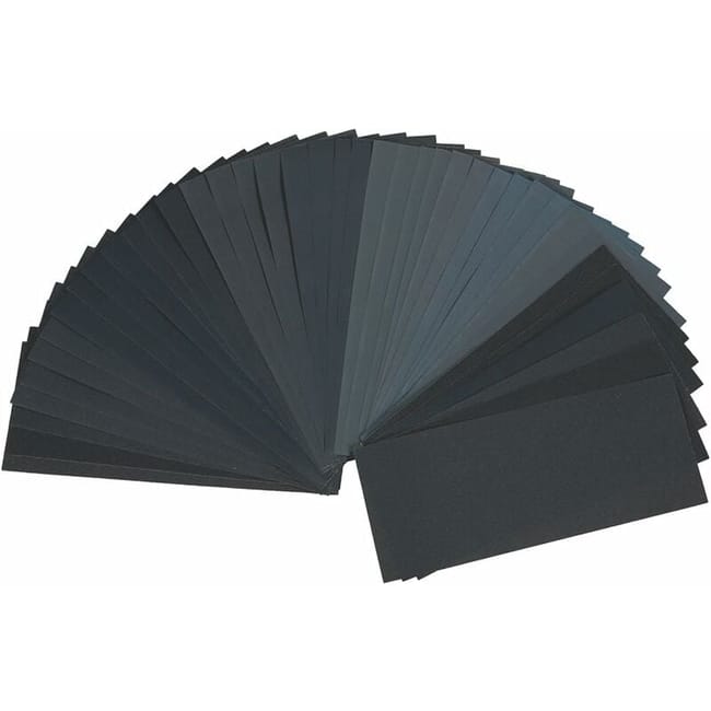 Paquet De 40 Papiers De Verre 4 X 10 Papiers De Verre Extra Fins 320/400/600/800/1000/1200/1500/2000/2500/3000 Papiers De Verre Humides Et Secs (sku Produit : 95995101 Sku Offre : Lehua25.5.12-2)