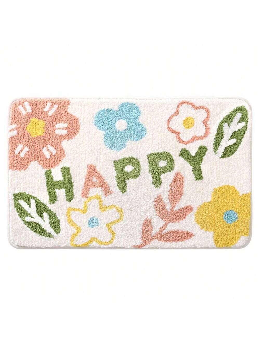 Petit Tapis De Sol En Velours Frais Pour Salle De Bain, Tapis Antidérapant À Forte Absorption D'Eau Pour Salle De Bain, Paillasson Épais À Séchage Rapide