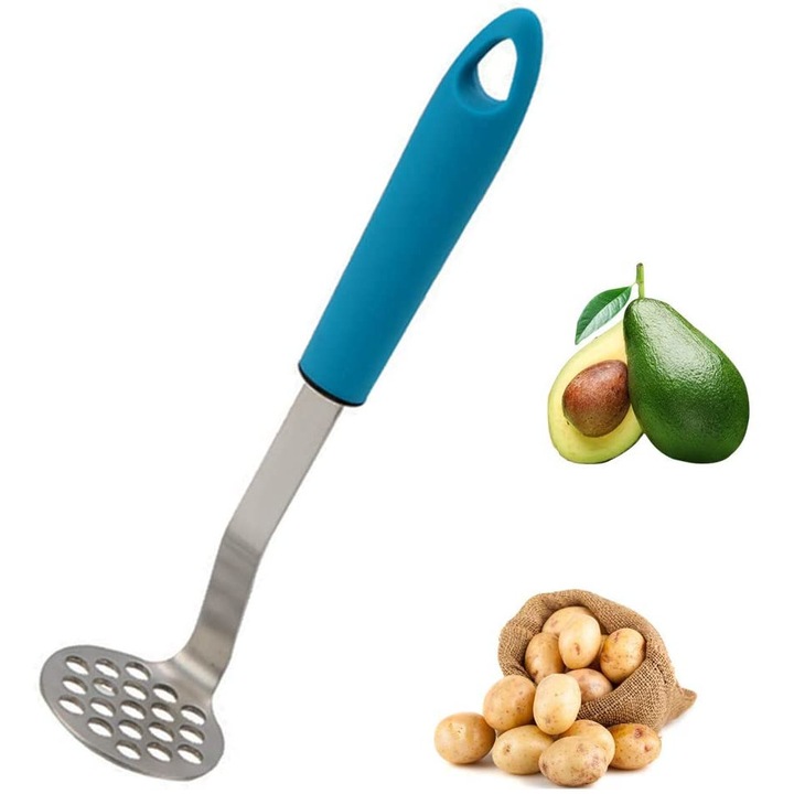 Pisator De Cartofi Qttvbtna, Inox 304, Manière Antiderapante, Utilisation De Curatat, Pentru Legume Si Fructe