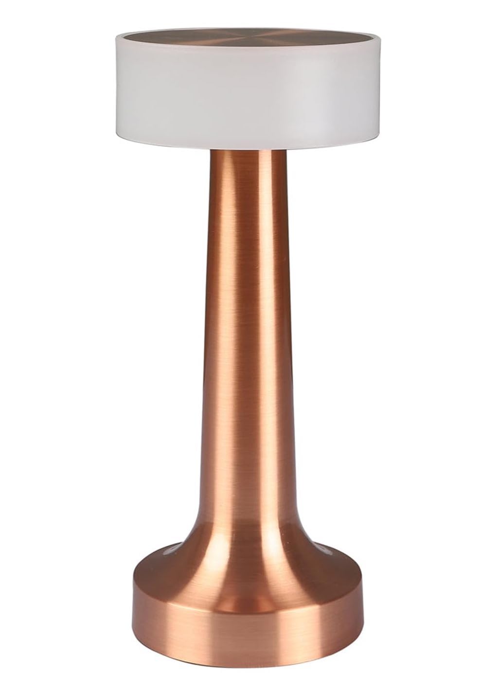 Led Table Lamp With Touch Sensor, 3 Brightness Levels, Rechargeable Battery For Up To 48 Hours, Kids Room Night Light, Bedside Lamp, Bedside Lamp (barbell Bronze)