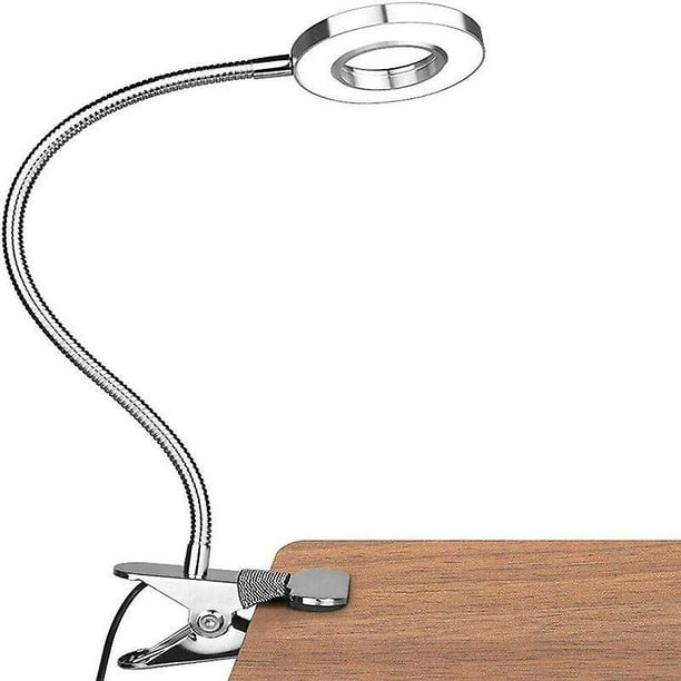 Dww-lampe De Bureau Led, Lampe De Lecture Pince, Lampe De Bureau Usb, Lampe De Bureau Led, Gradable L'Infini, Lampe De Protection Des Yeux Tube, Ar