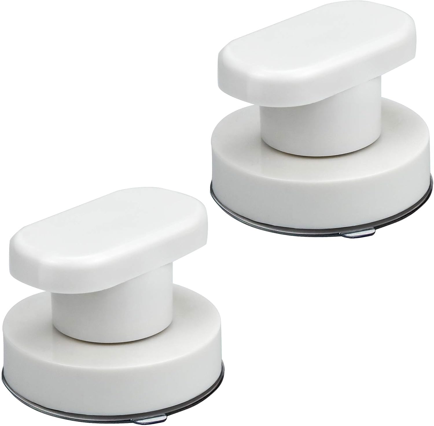 Lot De 2 Tiroirs À Ventouse Avec Ventouse Puissante Pour Porte En Ver, Miroir Et Ver Pour Salle De Bain 5065mm
