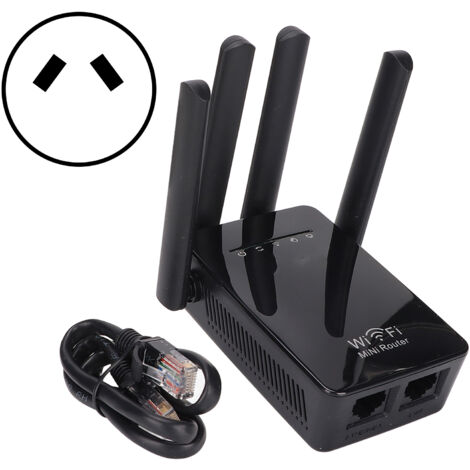 Routeur Sans Fil 3 En 1 Ap Point D'Accès Wifi Amélioré Couverture Complète Du Signal À 360° Routeur Wifi 300mbps Pour La Maison 100-240v Prise Au