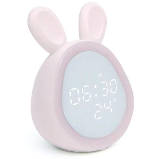 Réveil Numérique Led Avec Intensité Variable Et Alarme, Motif Lapin Mignon, Contrôle Intelligent Des Programmes (référence Produit : 94940274 Offre : Lehuamwj915)