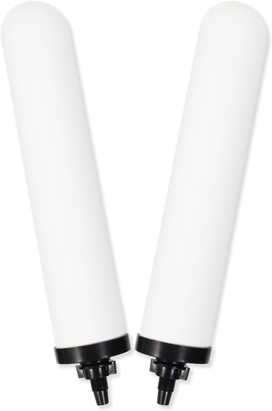 Svkbjroy Cartouche Céramique Filter Logic® Fl-005 Compatible Doulton® Ultracarb®, Filtres De Remplacement De Filtre À Eau De 10 Pouces Avec Charbon Actif Pour Système De Filtre À Eau Par Gravité De Co