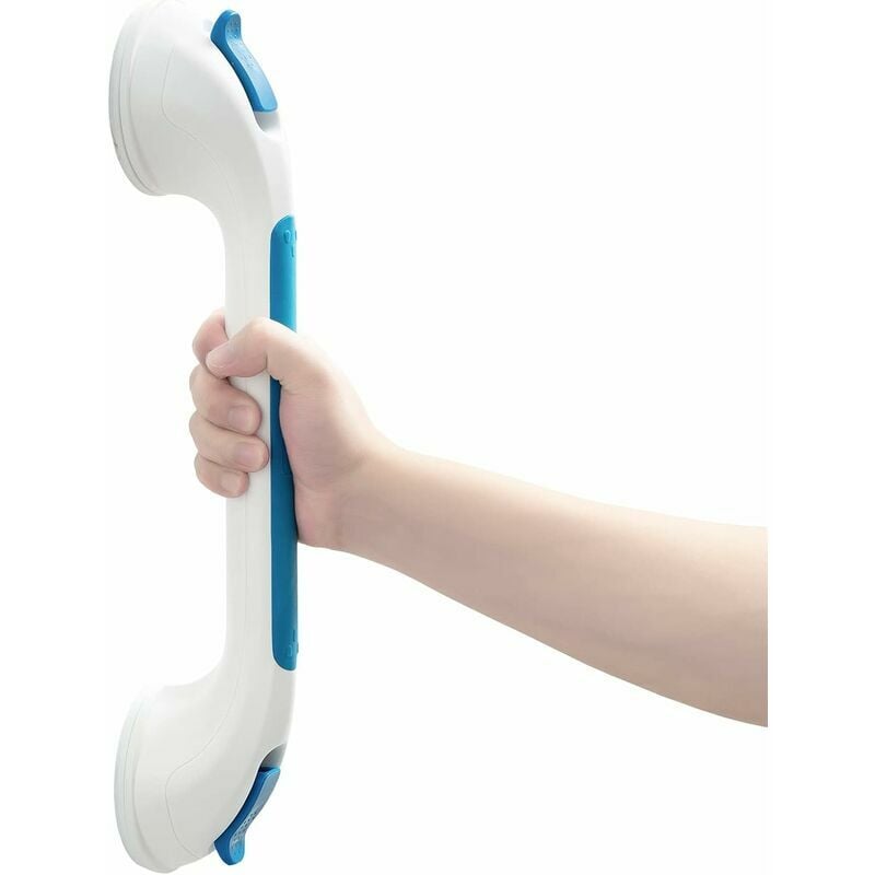 Poignée Ventouse Pour Salle De Bain Barres D'Appui De Douche Forte Prise Pour Handicapés, Seniors, Blessés, Sécurité Poignée De Douche Support Jusqu'à 113 Kg Sans Perçage Et Amovible