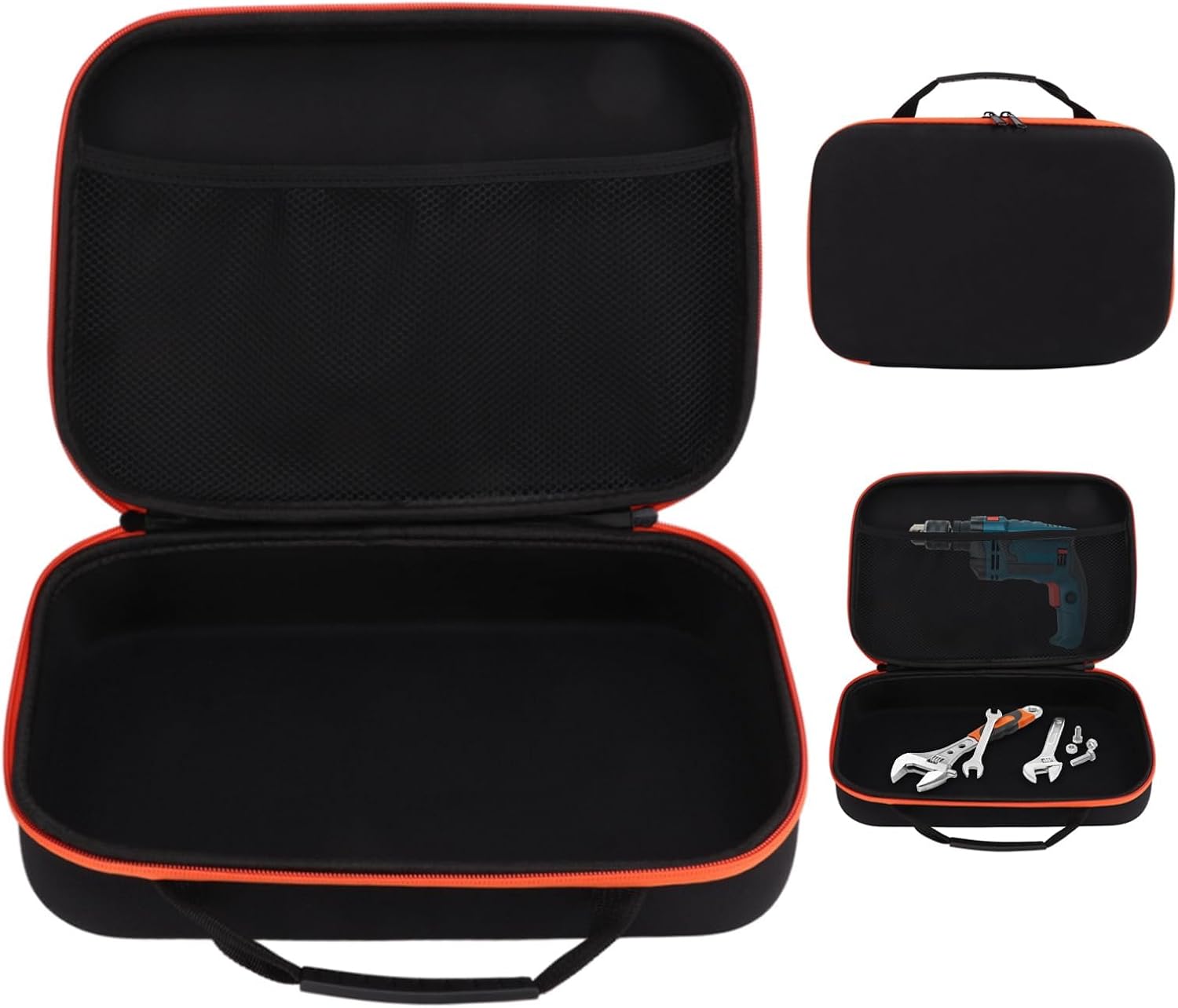 Étui De Stockage Pour Perceuse Électrique,à Outils Sac Conteneur À Outil Oxford Tissu Accessoire Mallette De Rangement Outil De Coupe Organisateur-l