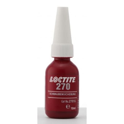 LOCTITE 270 10ML - Schraubensicherung, Lack, hochfest, grün, 10 ml