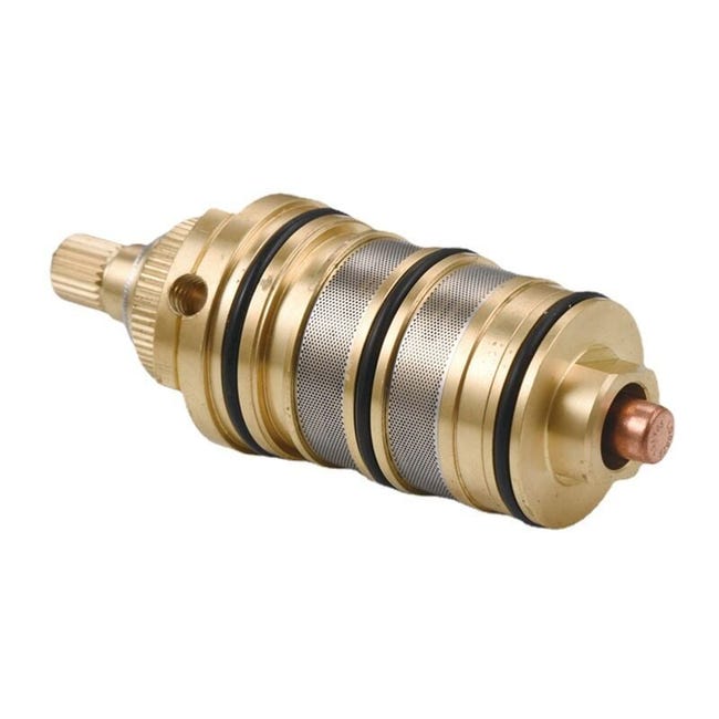 Cartouche Thermostatique Et Poignée En Laiton Pour Baignoire-douche, Pour Mitigeur Barre De Douche Cartouche Mitigeur De Douche