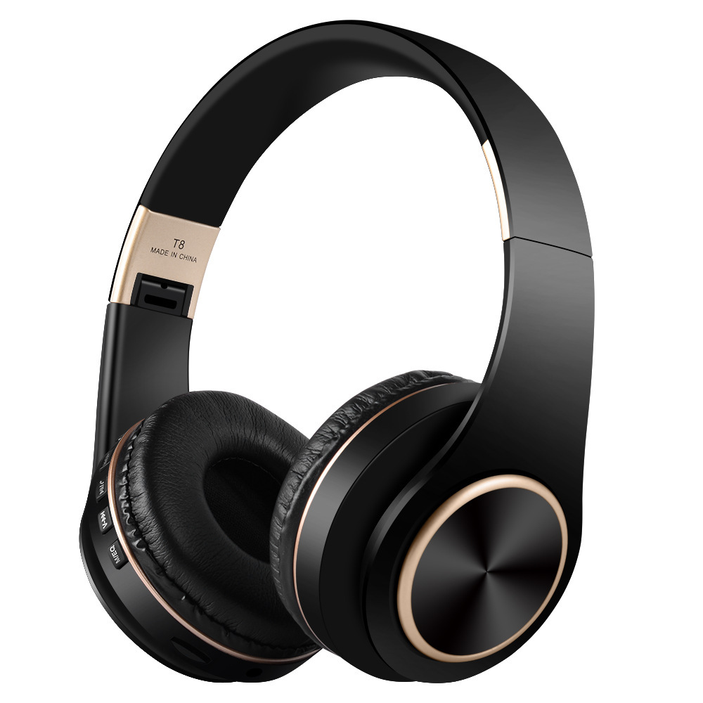 Ultra-longue Durée De Vie, Suppression Du Bruit, Portable, Pliable, Souple, Grandes Oreillettes, Casque Bluetooth, Casque De Jeu Sans Fil