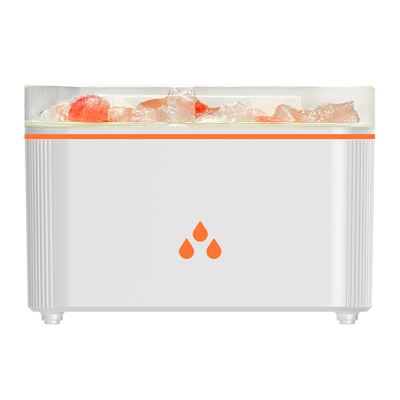 Ultrasonic Essential Oil Diffuser And Himalayan Salt Lamp,aromatherapydiffuser Withautomatic Shut-off Function Equipped