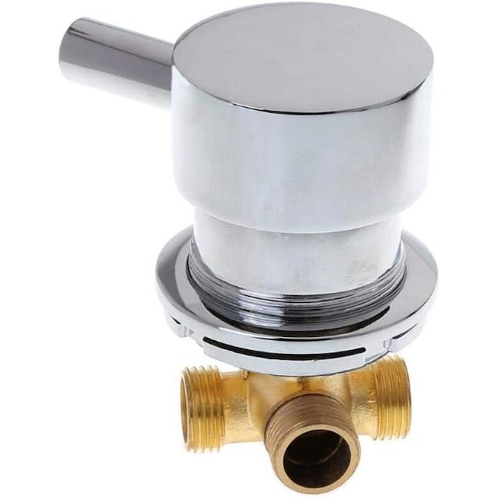 Robinet De Dus Cu Amestec De Apa Calda Si Rece, G1/2", Usor De Instalat
