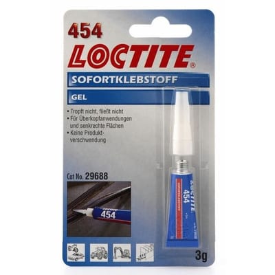 LOCTITE 454 3GR - Sofortkleber Gel, 3 g