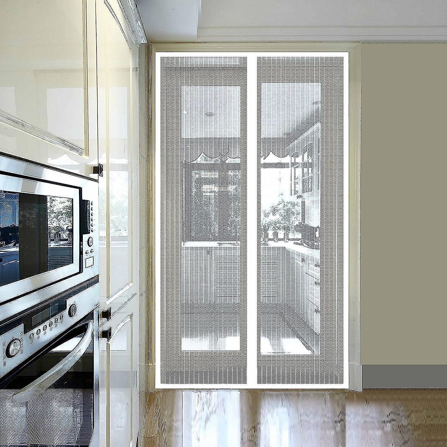 Moskitonetz 90 X 210 Cm, Mückenschutz Fürs Bett, Atmungsaktiver Schutzschleier, Dünnes Gewebe Für Fenster Oder Türen, Insektennetz, Wandvorhang, 1 Stück