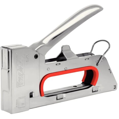 Rapid R153 Handhefter – Für 5 3/4-8 Mm Klammern, Zum Befestigen Von Dämmstoffen, Teppichen, Etiketten, Zierleisten Und Polsterarbeiten – Karton – (10602125)