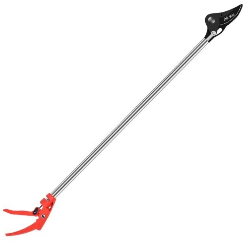 Teleskop-gartenschere Für Hohe Äste, Ideal Zum Schneiden In Der Höhe, Zur Obsternte Sowie Zur Pflege Von Obstgärten, Gärten Und Höfen. Geringer Kraftaufwand, Sichere Anwendung, Einfache Handhabung.