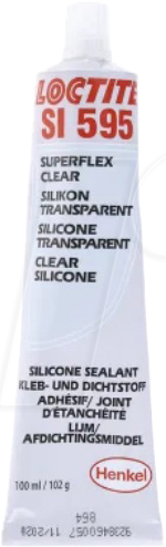 LOCTITE 595 100 - Loctite SI 595 Silikon klar 100 ml-Tube, Karroserie Reparatur, N