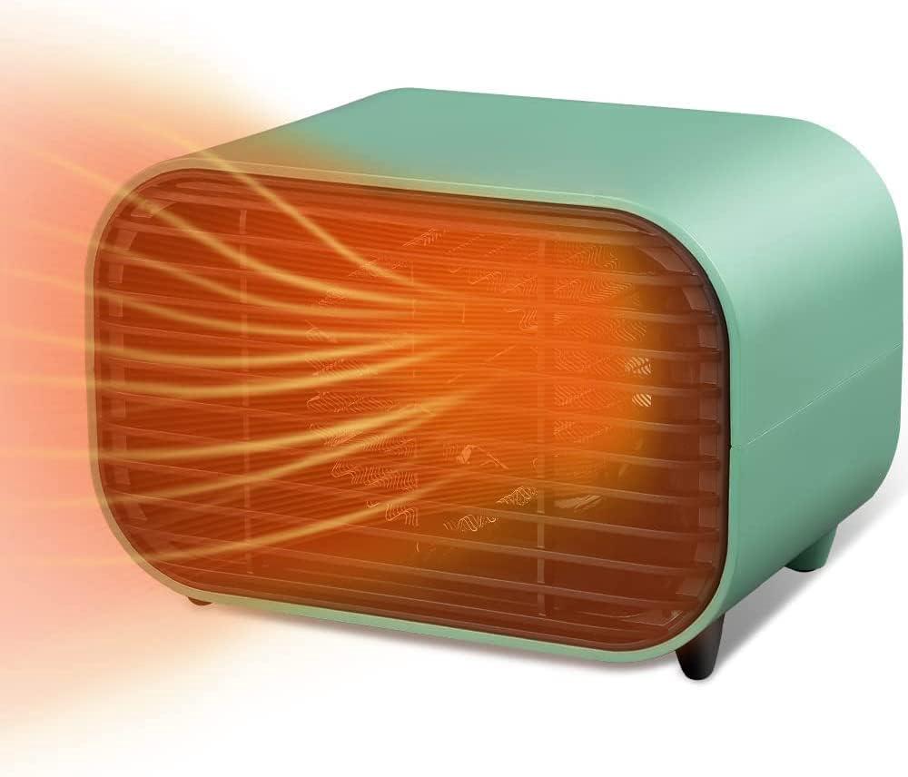 Leistungsstarker, Kompakter Heizlüfter, Tischheizgerät Mit Einstellbarem Thermostat – Leises Und Energieeffizientes Gerät Für Kleine Räume – Idealer Elektrischer Wandheizlüfter